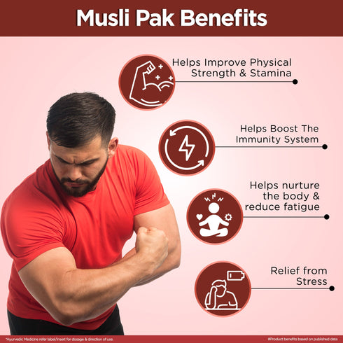 Multani Pharmaceuticals Limited Multani Energy & Strength Combo Nookee Plus Capsules & Musli Pak Powder Boost Stamina Improve Strength Reduce Fatigue Enhance Vitality Support Daily Energy Herbal Formula for Men & Women