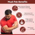 Multani Pharmaceuticals Limited Multani Energy & Strength Combo Nookee Plus Capsules & Musli Pak Powder Boost Stamina Improve Strength Reduce Fatigue Enhance Vitality Support Daily Energy Herbal Formula for Men & Women
