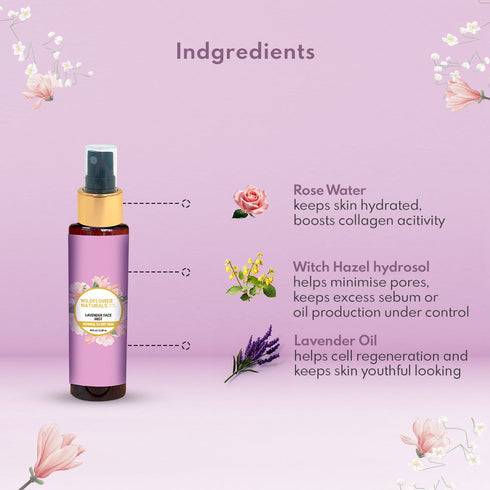 Wildflower Naturals Lavender Face Mist