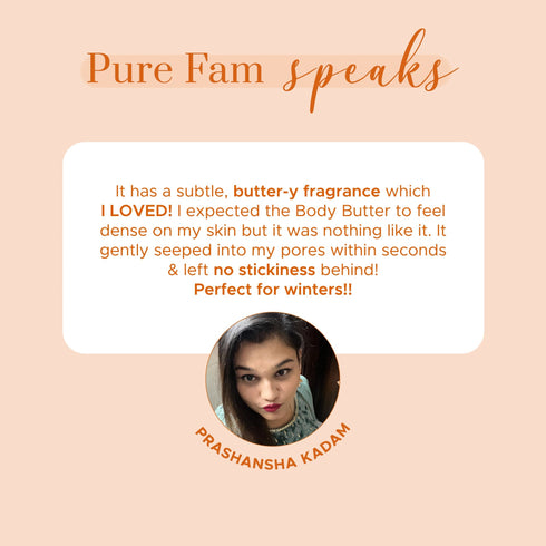 PureSense Macadamia Deep Nourishing Body Butter | From the makers of Parachute Advansed