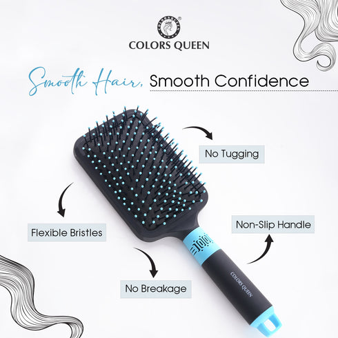 Colors Queen Big Paddle Brush | 1 PC