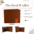 Vhaanfootwear Style Guardian Premium NAPPA Leather Wallet with RFID Protection for Men Tan