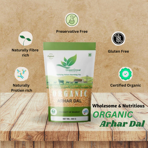 GreenGrove Organic Arhar Dal