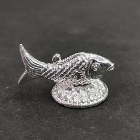 Pure Silver Fish Idol for pooja 5gm - By Mahita Collections