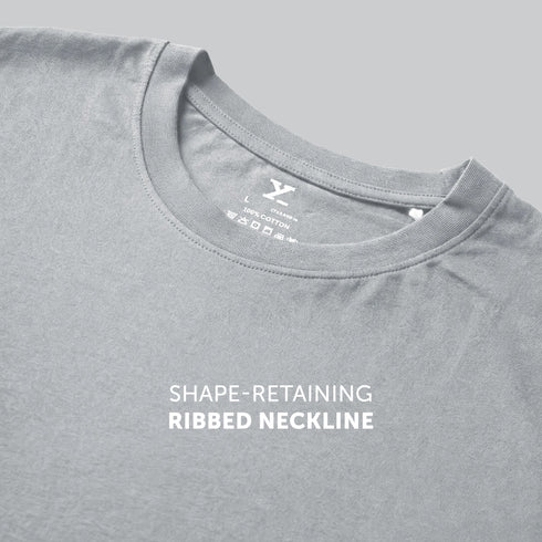 XYXX Pace Combed Cotton T-shirts Frost Grey