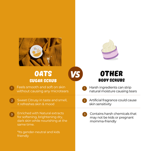 Tvishi Skincare Oats & Sugar Scrub
