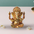 Brass Ganesh Ji Statue 3.72Kg