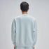 XYXX Crew Oversized Round Neck Sweatshirt - Quad Blue