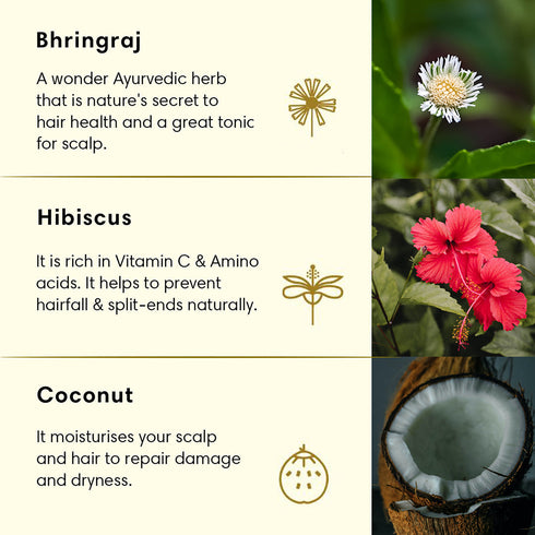 Theearthcollective in Coconut Oil Plus Hair Oil For Extra Strong Hair Bhringraj & Hibiscus
