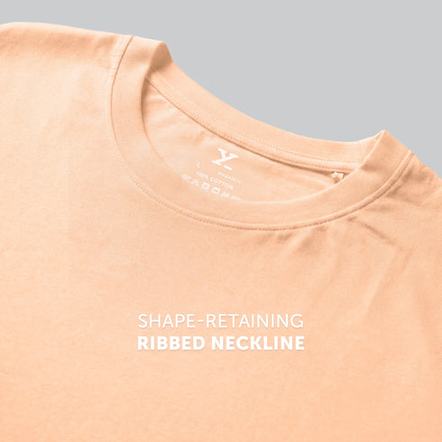 XYXX Pace Combed Cotton T-shirts Peach Blush