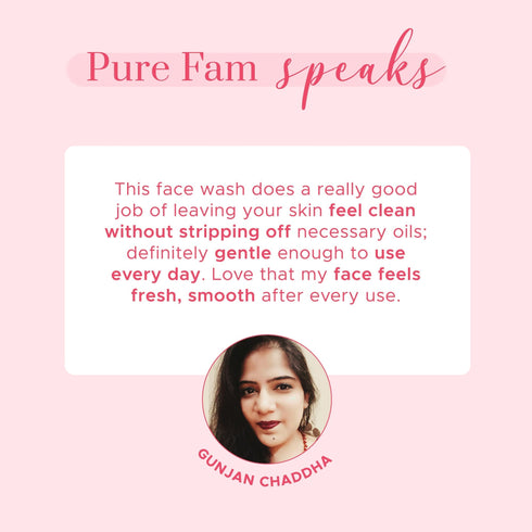 PureSense Pink Guava Face Wash | From the makers of Parachute Advansed