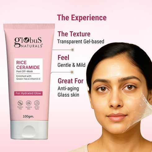 Globus Natural Rice Ceramide Peel Off Mask