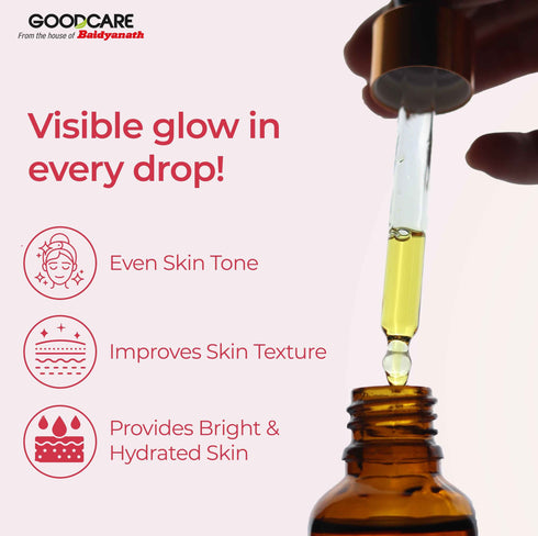 Goodcare Kumkumadi Oil Ayurvedic Night Serum with Kashmiri Saffron