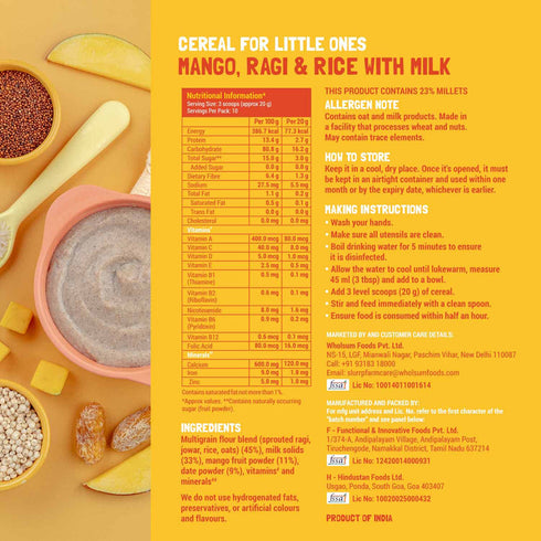 Slurrp Farm Bestseller Super Combo: Cereals for Little Ones