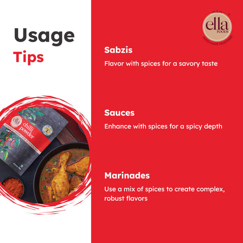 Ella Foods Chilli Powder & Coriander Powder