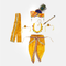 Raj Fancy Dresses Baby Krishna Dress Pagri| Flower Dress for Janmashtami