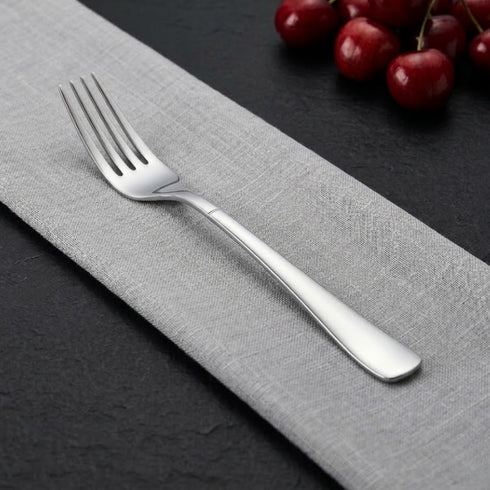 Vinod Aero Stainless Steel Dinner Fork Set of 12 Piece Heavy Gauge Steel Mirror Finish Rust Free Tough Strong and Durable