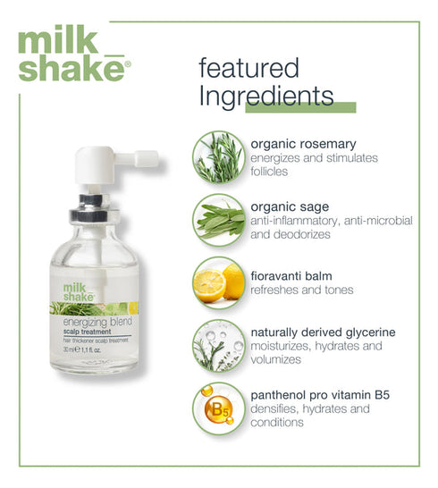 Milk shake energizing blend scalp treatment