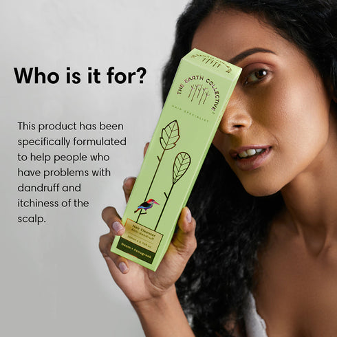 Theearthcollective in Anti Dandruff Hair Cleanser Shampoo Neem & Fenugreek