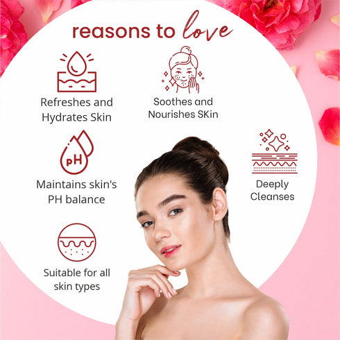 Globus Naturals Ayurvedic Rose Water Facial Toner