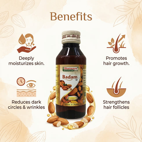 Sharmayu Ayurveda Badam Tel