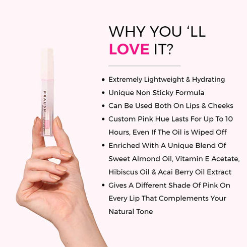Praush 3 In 1 Luxe Lip Oil Combo