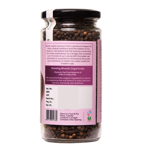 Bharat Vedica Organic Black Pepper Kali Mirch