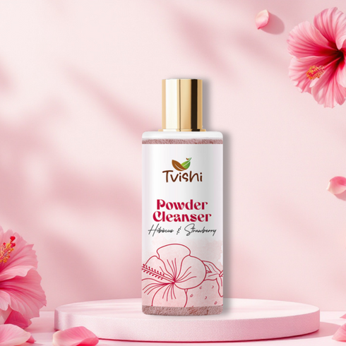 Tvishi Skincare Pink Powder Cleanser