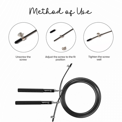 Wiselife Skipping Rope - Aluminum