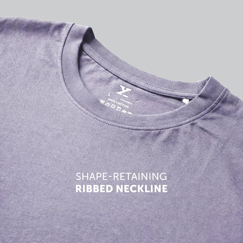 XYXX Pace Combed Cotton T-shirts Misty Lilac