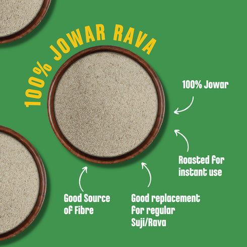 Early Foods Jowar Millet Rava