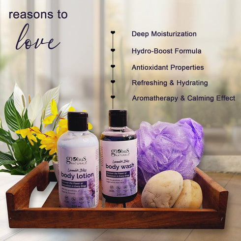 Globus Naturals Mother's Glow & Skin Nourishment Gift Box Set of 2