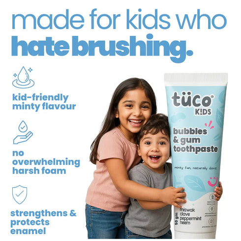 Tuco bubbles & gum toothpaste