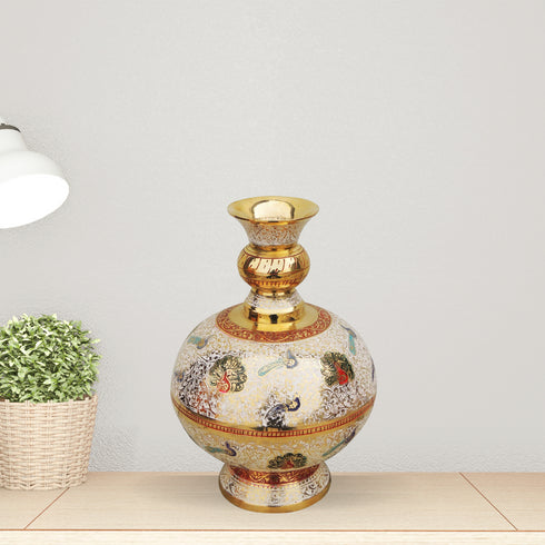 Brass Home And Garden Flower Pot 1.47Kg