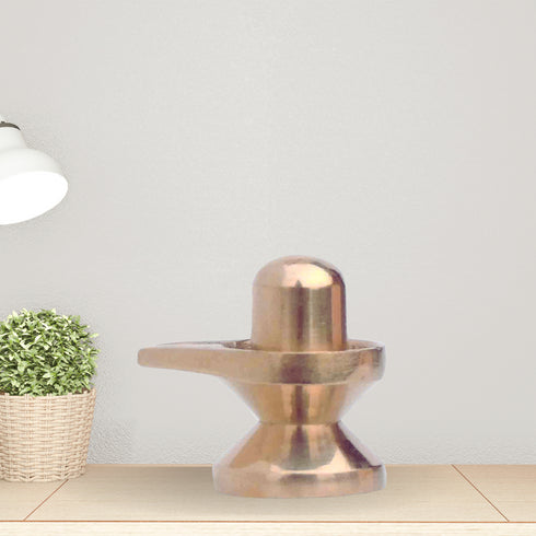 Brass Shivling God Idol Statue 0.04Kg