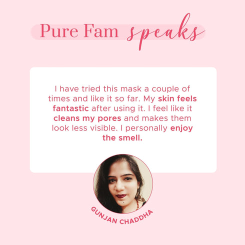 PureSense Pink Guava Face Mask | From the makers of Parachute Advansed
