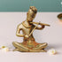Brass Rajasthani Violin Statue 2.7Kg