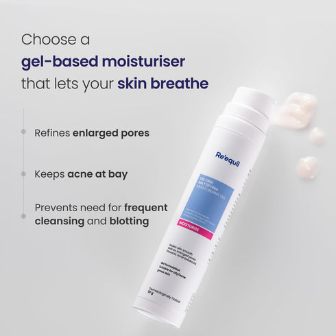 Re'equil Oil Free Mattifying Moisturiser 50g