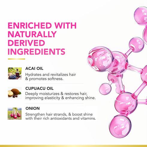 Kt Professional Ultra Smooth Shampoo & Conditioner 250ml Organic Onion Serum