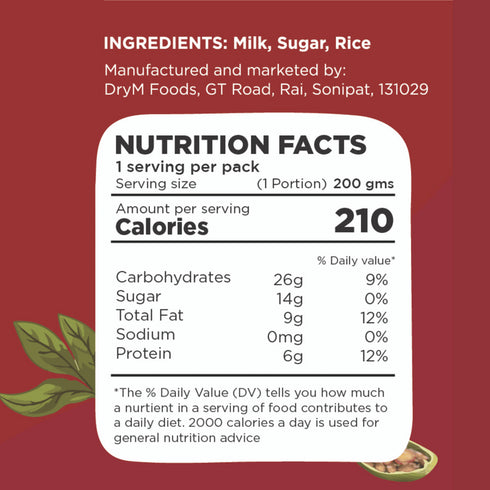 Drym foods Rice Kheer