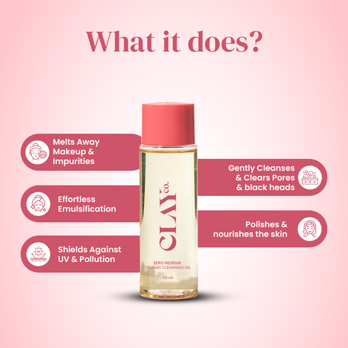 ClayCo Zero-residue Tsubaki Cleansing Oil