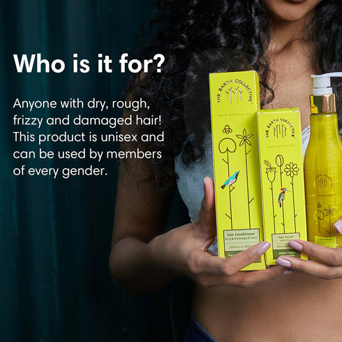 Theearthcollective in Dry & Damaged Hair Conditioner Honey Centella and Mandarin