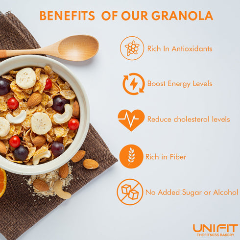 UNIFIT Instant Baked Crunchy Granola