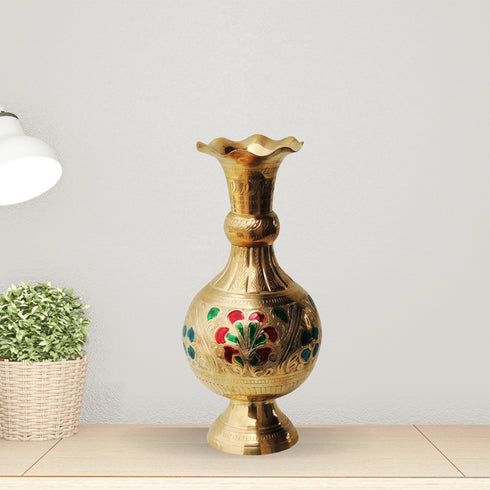 Brass Home And Garden Flower Pot 0.828Kg