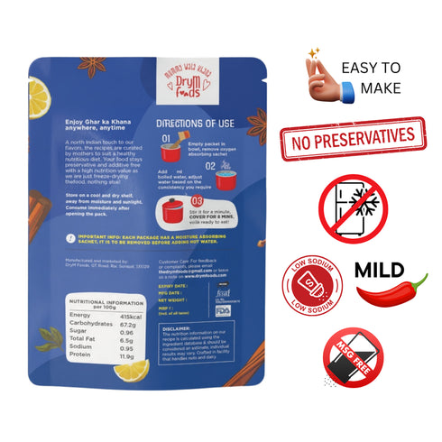 Drym foods Jain Jeera Aloo