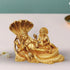 Brass Vishnu & Laxmi Ji With Shesnag Statue 7.22Kg
