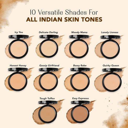 LoveChild Quirky Queen Medium | | Skip Everything Mattifying Compact