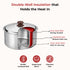 Vinod Stainless Steel Hot Pot 1500 ml with Highest Grade Stainless Steel Insulated Design Mirror Finish Rust Free and Dishwasher Safe