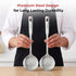 Vinod Stainless Steel Queens Perforated Skimmer Heavy Gauge Strainer Jhara 38.5 cm I Set of 2 I no 2