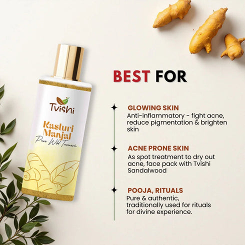 Tvishi Skincare Kasturi Manjal Powder